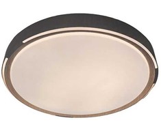 Lubinis šviestuvas 30/60W LED paviršinis šviestuvas, tamsios medžio sp., 3000-6500K, dimeriuojamas
