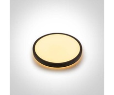 Lubinis šviestuvas 30+3W LED paviršinis šviestuvas, juodos sp., 2700/3200/4000K, 400mm, šviečia į viršų ir į apačią, 62002B/B/V
