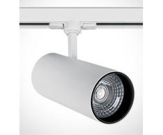 30W LED šviestuvas į bėgelius, baltas, 3000K, 65642CT/W/W