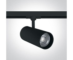 30W LED šviestuvas į bėgelius, juodas, 3000K, 65642CT/B/W