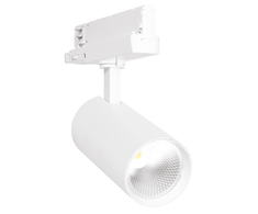 30W LED akcentinis šviestuvas į 3 fazių bėgelius TRACKLIGHT SPOT, baltas, 4000K, 24°