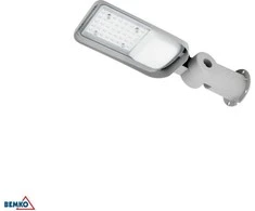 Bikuva.lt 30W LED gatvės šviestuvas JAZMIN, šviesiai pilkas, 4000K, IP65