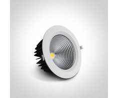 30W LED įleidžiamas šviestuvas, baltas, 4000K, 10130CA/W/C