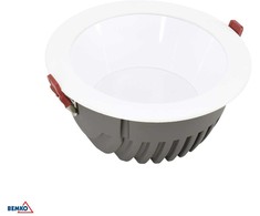 Bemko 30W LED įleidžiamas šviestuvas FALED, baltas, 3000K, IP44/IP20