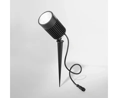 30W LED įsmeigiamas lauko šviestuvas TARGET, juodas, RGB, IP67