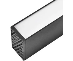 Pakabinamas šviestuvas Bikuvalt 30W LED linijinis šviestuvas LORIEN, 120cm, juodas, 3000K