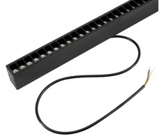 Pakabinamas šviestuvas Bikuva.lt 30W LED linijinis šviestuvas LORIEN, 120cm, juodas, 4000K, 52°, UGR19