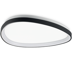 30W LED lubinis šviestuvas GEMINI, juodas, 4000K, 372075