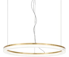 Ideal Lux 30W LED pakabinamas šviestuvas CROWN, žalvario sp., 3000K, 314938