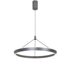 30W LED pakabinamas šviestuvas OTTANA, pilkas, 3000/4000/6000K