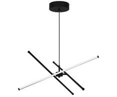 30W LED pakabinamas šviestuvas SANDY, juodas, 3000K, 4307000