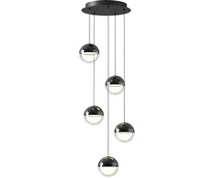 30W LED pakabinamas šviestuvas ZIREA, tamsaus chromo sp., 3000K, 4329900