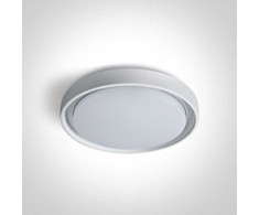 30W LED plafonas, baltas, 3000K, 67384/W/W