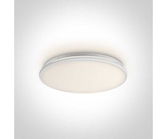 Lubinis šviestuvas 30W LED plafonas, baltas, 3000K, 62154/W/W
