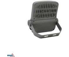 Luxmena 30W LED prožektorius CAMPUS, pilkas, 4000K, IP66