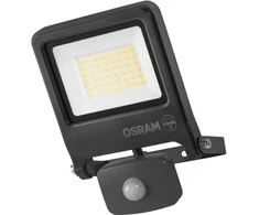 30W LED prožektorius ENDURA, tamsiai pilkas, 3000K, su judesio davikliu, IP44