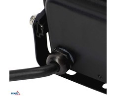 Bemko 30W LED prožektorius KASTEL, juodas, 4000K, IP65, 120°