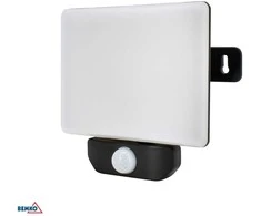 Bemko 30W LED prožektorius su judesio davikliu LFX, juodas, 4000K, IP65