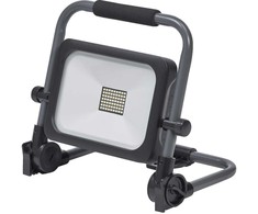 Ledvance 30W LED prožektorius su stovu WORKLIGHTS VALUE USB, juodos/pilkos sp., 6500K, dimeriuojamas, su baterija, IP54