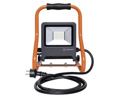 Ledvance 30W LED prožektorius su stovu WORKLIGHTS R-STAND SOCKET (GEN 2), tamsiai pilkas, 4000K