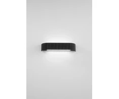 30W LED sieninis šviestuvas NIKE, juodas, CCT