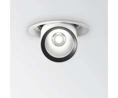 Ideal Lux 30W recessed lamp NOVA, 3000K, chrome