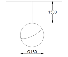 31W INSIGHT BALL šviestuvas į magnetines sistemas, dimeriuojamas, juodas