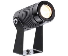 3,1W LED įsmeigiamas į žemę šviestuvas ATLAS, tamsiai pilkas, 3000K, 4187500