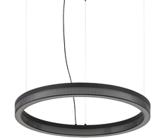 31W LED pakabinamas šviestuvas CROWN, juodas, 3000K, 365008