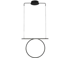 31W LED pakabinamas šviestuvas KELSI, juodas, 3000K, 4325700