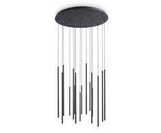 31W LED pakabinamas šviestuvas LOOK, juodas, 3000K, 371146