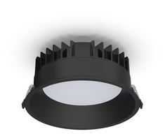 32,5W LED įleidžiamas šviestuvas TECH, juodas, 3000/4000K, IP65, E3987270N