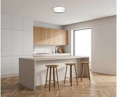32W LED lubinis šviestuvas MOLINO, matinės baltos sp., 3000/4000/6000K, IP40