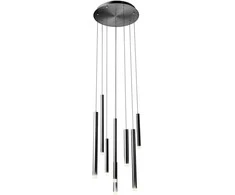 Bikuvalt 32W LED pakabinamas šviestuvas MADISON, juodas, 3000K, 01-2052