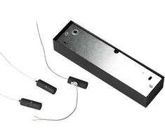 Ideal Lux Pakabinamas šviestuvas Oracle Slim Sp D050 Round 4000K On-Off Bk