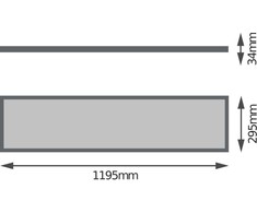 Ledvance 32W LED panelė PANEL 4IN1, 6500K
