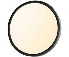 Italux 32W LED paviršinė panelė CALVI, juoda, 2800/4000/6000K, dimeriuojama