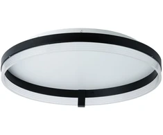 Lubinis šviestuvas Osram 32W LED paviršinis šviestuvas CIRCLE, juodas, 3000/4000/6500K