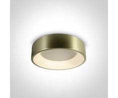 Lubinis šviestuvas 32W LED plafonas, žalvario sp. korpusu, 3000K, 62132N/BBS/W