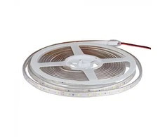 V-tac 3,2W/m LED juosta, 60LED/m, žalia šviesos sp., IP65, 5 metrų ritė