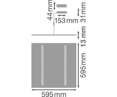 Ledvance 33W LED panelė IndiviLED, 4000K, UGR<16