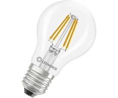 Osram 3,4W LED lemputė CLASSIC A, E27, skaidri, 320°, 2700K, dimeriuojama