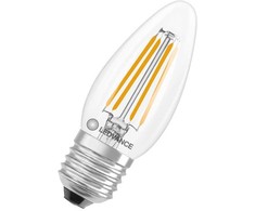 Ledvance 3,4W LED lemputė CLASSIC B, E27, skaidri, 300°, 2700K