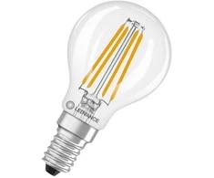 Ledvance 3,4W LED lemputė CLASSIC P, E14, skaidri, 320°, 2700K, dimeriuojama