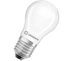 Ledvance 3,4W LED lemputė CLASSIC P, E27, matinės baltos sp., 320°, 2700K, dimeriuojama