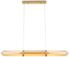 34W LED pakabinamas šviestuvas ELIANA, aukso sp., 2400K, 4338900
