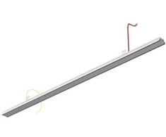 19/24/29/34W LED šviestuvas - modulis į linijinę sistemą OFFICE LINEAR, 3000/4000K, 60°, UGR19