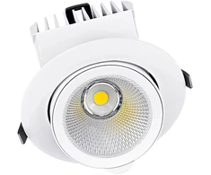 35/30/25W LED įleidžiamas šviestuvas SP VARIO XR, baltas, 3000K, 24°, DALI