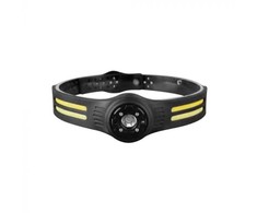 V-tac 3+5W LED įkraunamas žibintuvėlis, juodas, IP43, tvirtinamas ant galvos