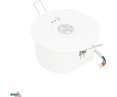 3,5W LED įleidžiamas avarinis šviestuvas TOLER 2, baltas, 6500K, 2h veikimas autonominiu režimu